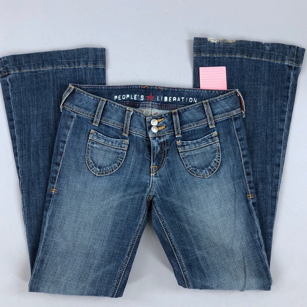 People’s Liberation Annie Flare Jeans Sz 29 (P010)